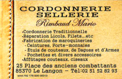 Cordonnerie Rimbaud